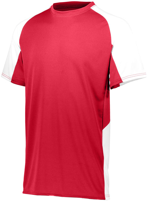 Augusta Sportswear Youth Cutter Jersey (1518), Color 'Red/White'